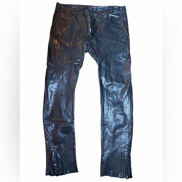 Incarnation Calf Leather Pants Unlined sz M
